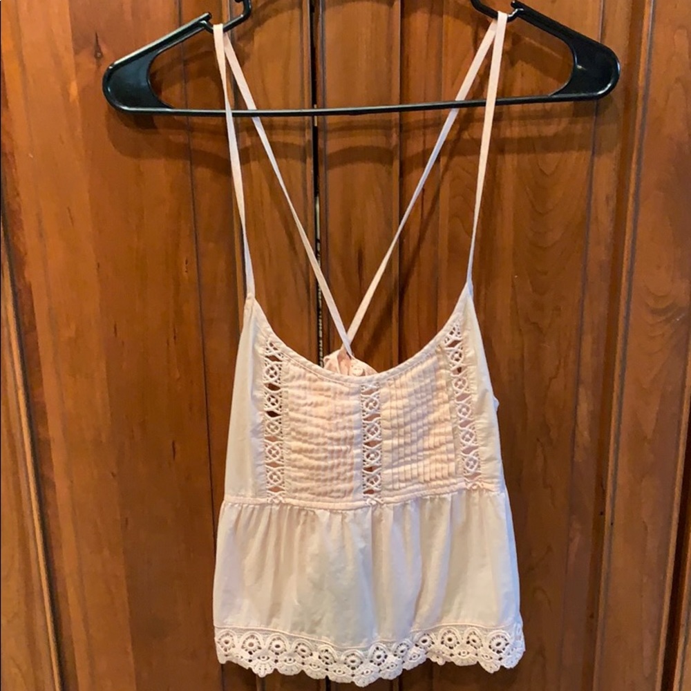 Light pink, cross back, forever 21